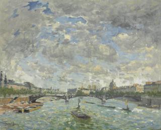 Frank Myers Boggs - Vue de la Seine, Paris