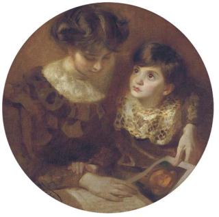 Frank O. Salisbury, R.I., R.O.I., R.P. - Reading Time