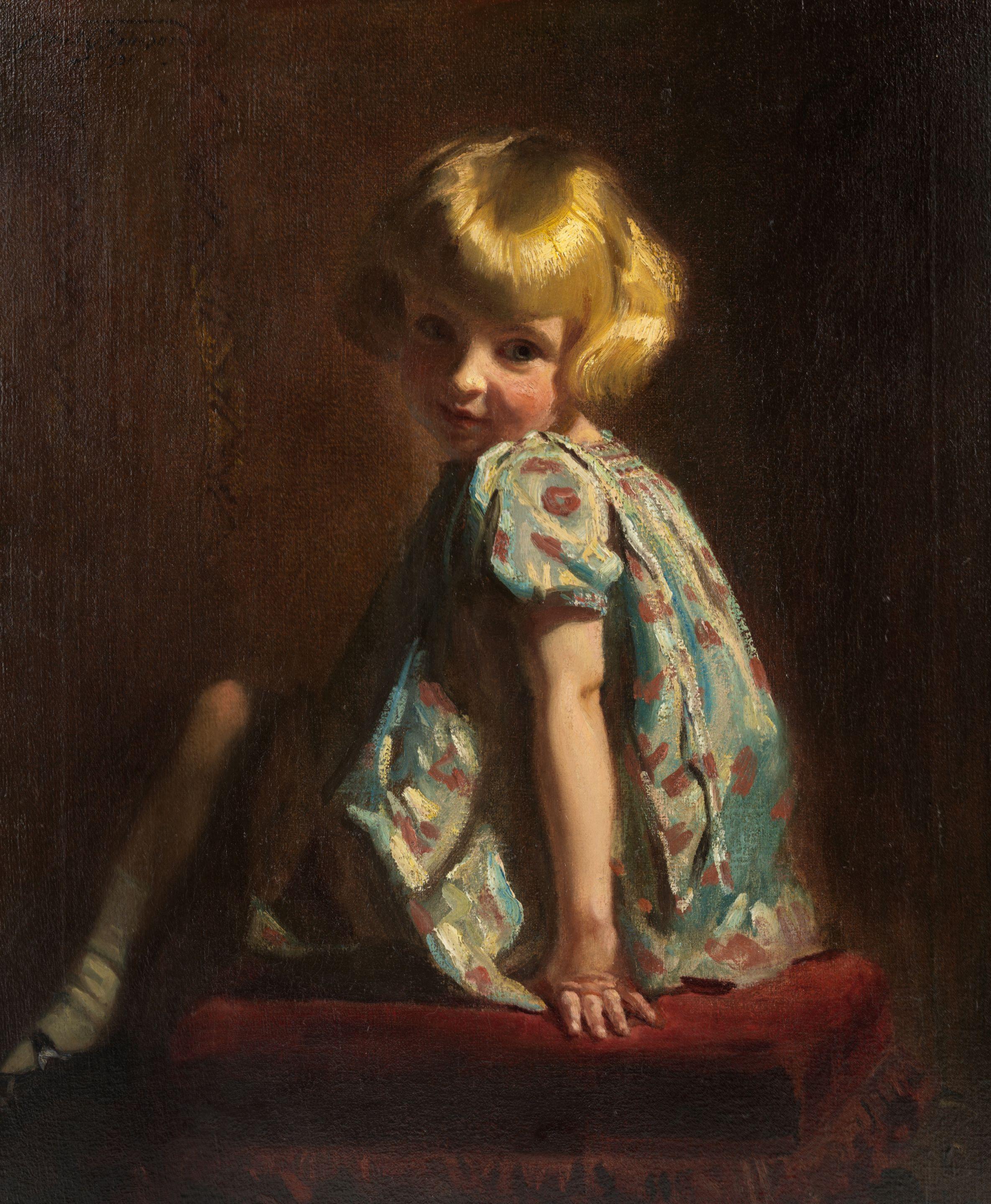 Frank O. Salisbury RI, ROI, RP - Portrait of Mary Elisabeth Reid Dick, daughter of William Reid Dick