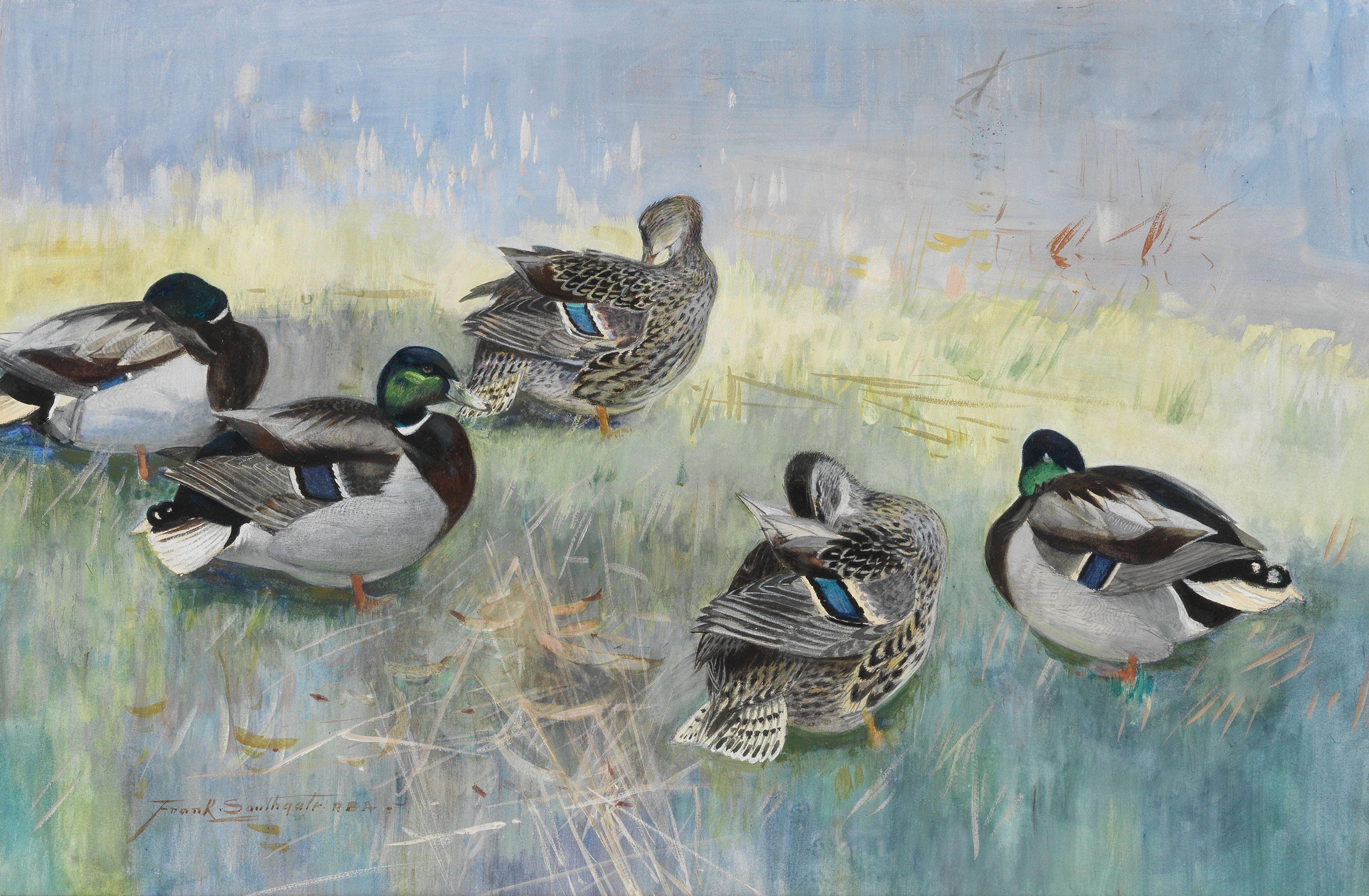 Frank Southgate, R.B.A. - \'Domesticity\'