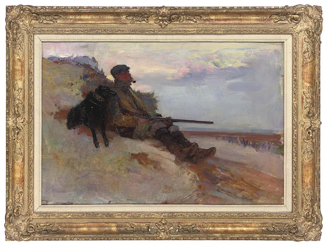 Frank Southgate, R.B.A. - The old wildfowler