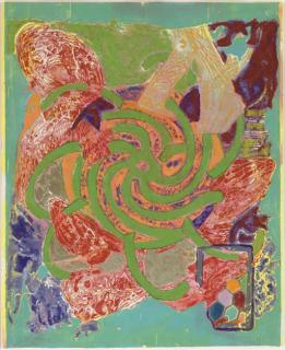 Frank Stella - Abu Hureya #6