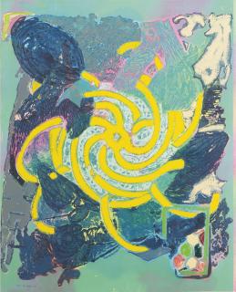 Frank Stella - Abu Hureyra #3