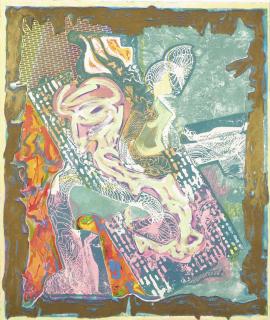 Frank Stella - Ain Ghazal Variation