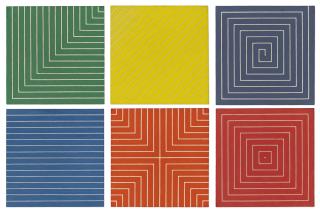 Frank Stella - Benjamin Moore Paintings [6 Works]