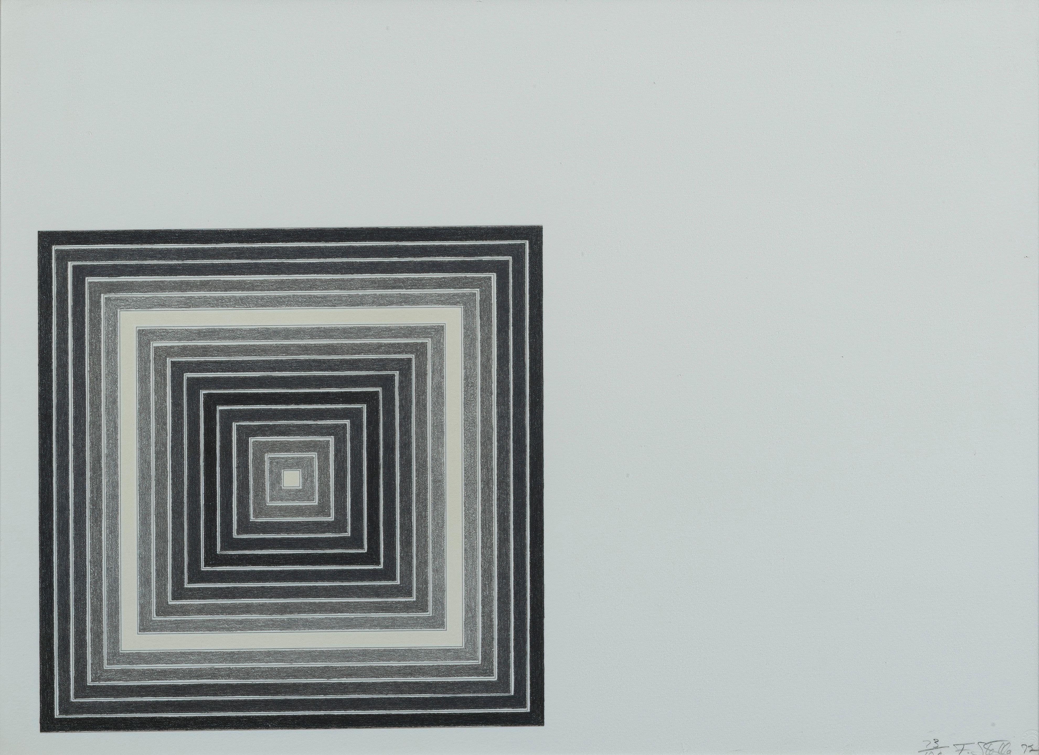 Frank Stella - Cato Manor from Multicolored Squares I, 1972