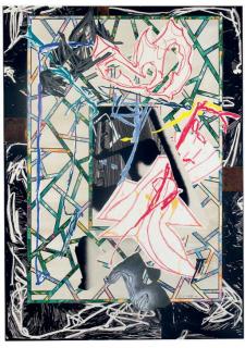 Frank Stella - Counterpane, from The Waves (Waddington 5)