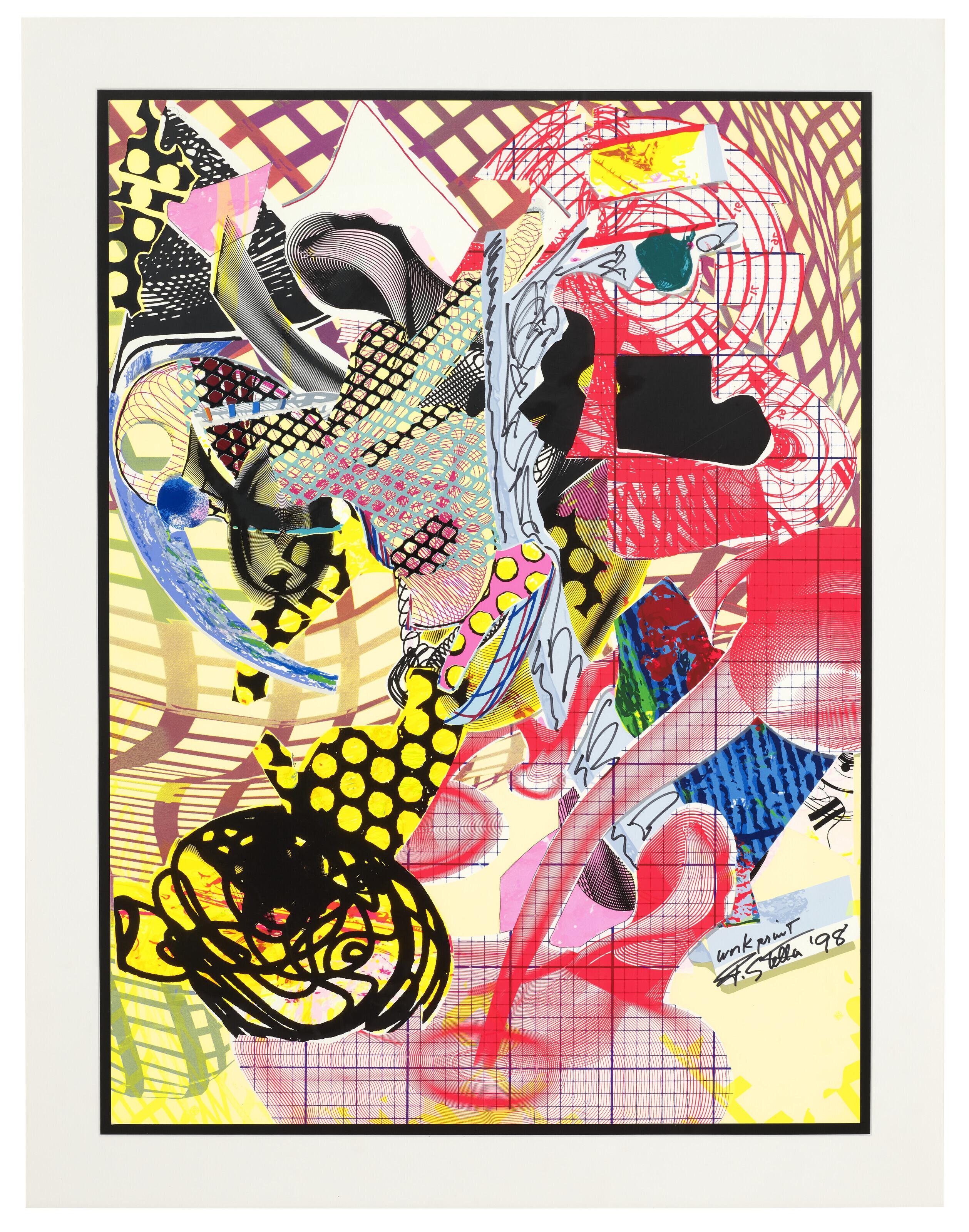 Frank Stella - Coxuria, from The Geldzahler Portfolio