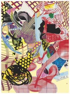 Frank Stella - Coxuria, from The Geldzahler Portfolio