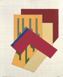 Frank Stella - Dawidgródek Sketch, 1972
