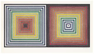 Frank Stella - Double Gray Scramble