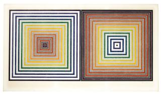 Frank Stella - Double Gray Scramble