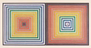 Frank Stella - Double Gray Scramble