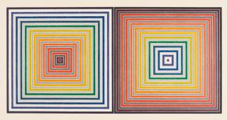 Frank Stella - Double Gray Scramble