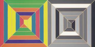 Frank Stella - Double Maze III