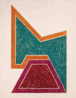 Frank Stella - Eccentric Polygons Series: Seven Prints (A. 96, 98, 100-4; G. 546-9, 552, 554, and 555)