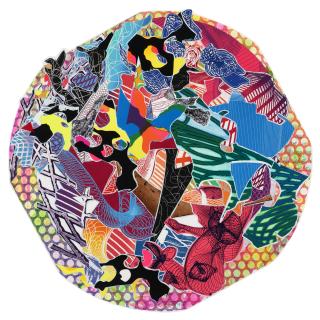 Frank Stella - Fattiburg, from Imaginary Places II