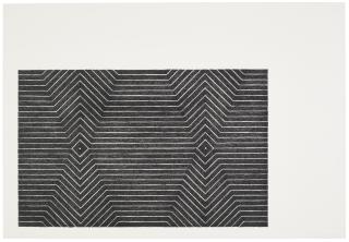 Frank Stella - Gavotte, From Black Series II