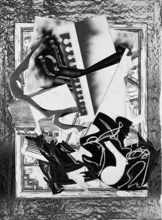 Frank Stella - Going Aboard, Plate 11 from The Waves II