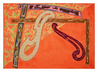 Frank Stella - Green Solitaire