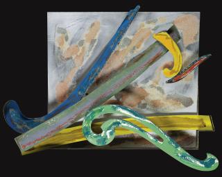 Frank Stella - Green Solitaire