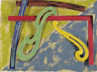 Frank Stella - Green Solitaire