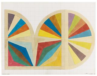Frank Stella - Gur Iii (Sketch)
