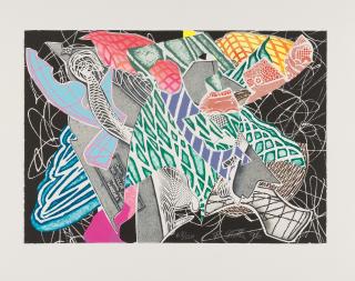 Frank Stella - „Hudson River Valley Portfolio Print“