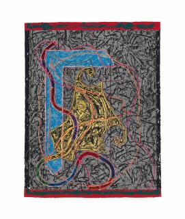 Frank Stella - Imola Three II, from Circuits