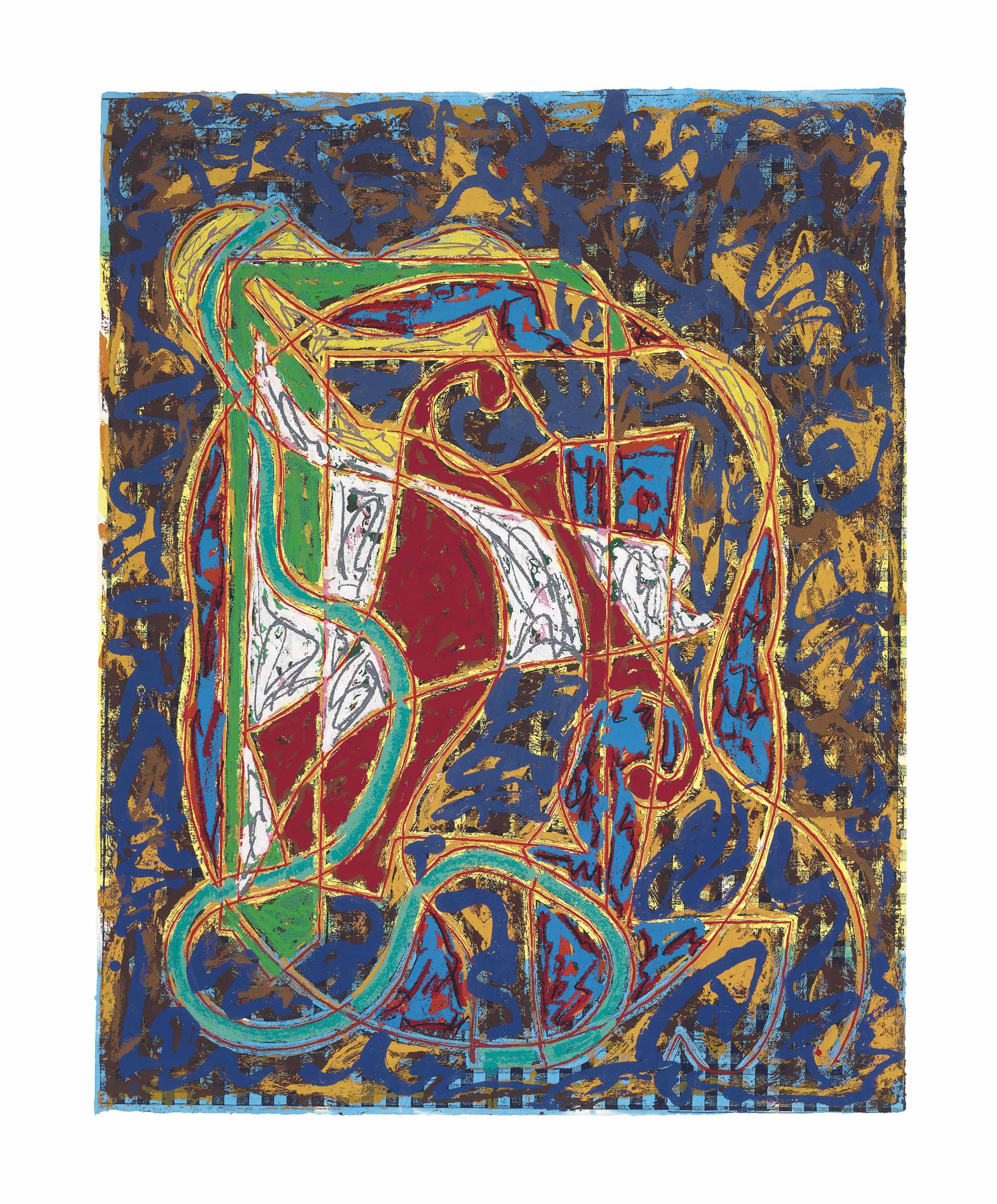 Frank Stella - Imola Three Iv, From Circuits