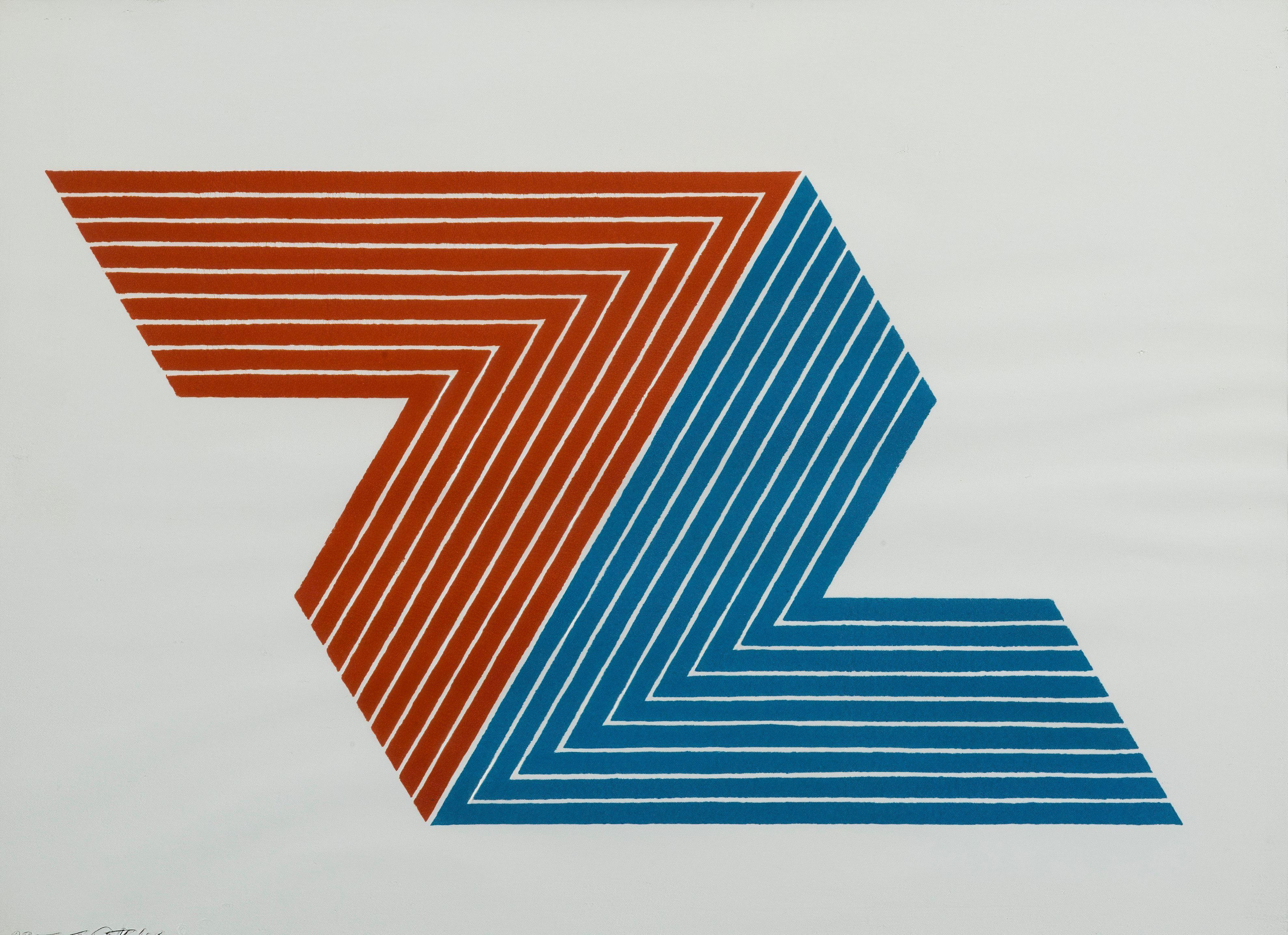 Frank Stella - Itata from V series, 1967