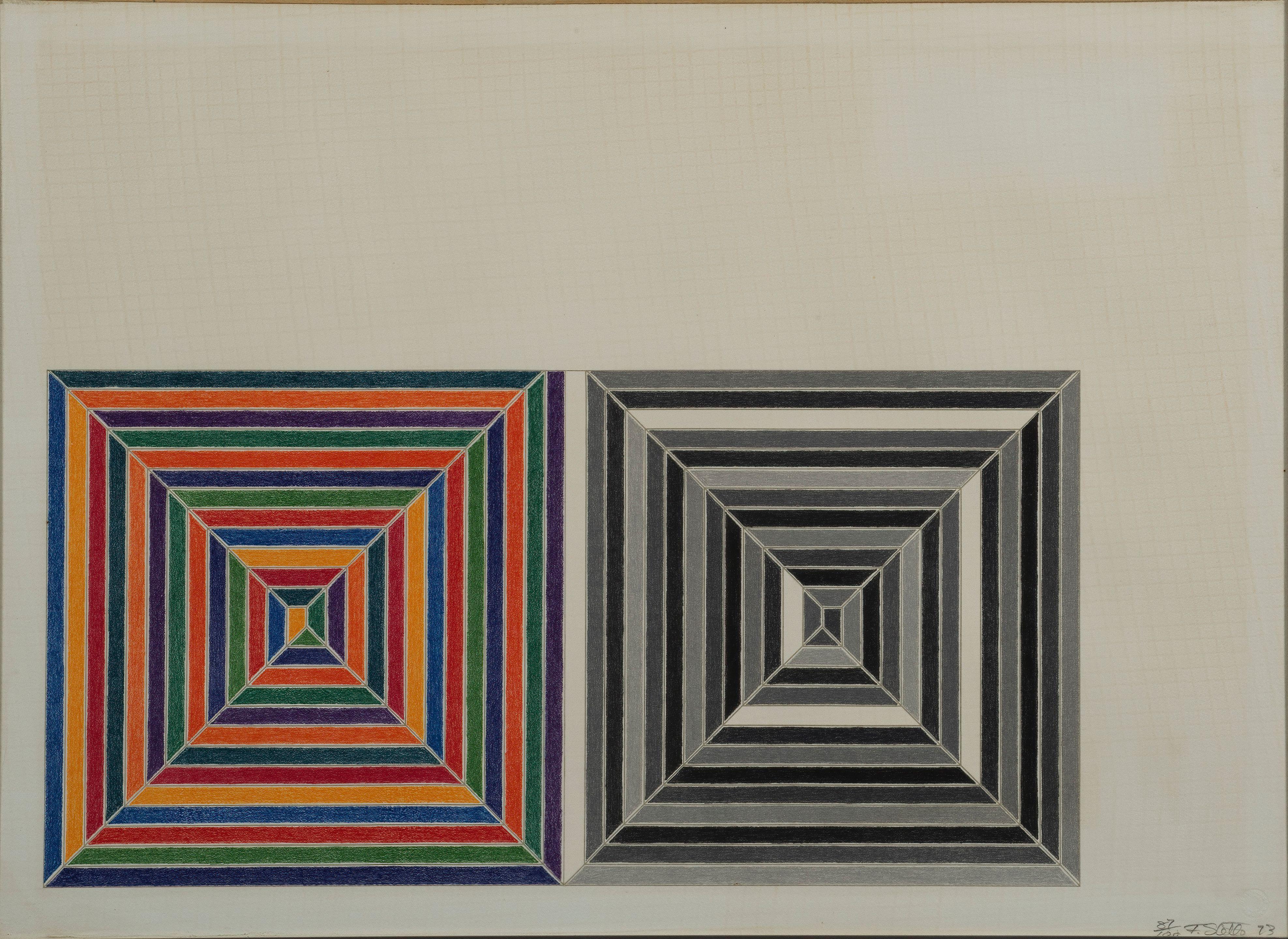 Frank Stella - Jaspers Dilemma,1973