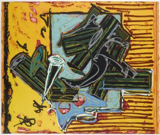 Frank Stella - La Penna Di Hu