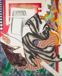 Frank Stella - Moby Dick, from The Waves