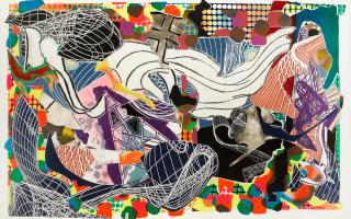 Frank Stella - Monstrous Pictures Of Whales, From Moby Dick Deckle Edges