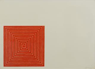 Frank Stella - New Madrid from Benjamin Moore series, 1971