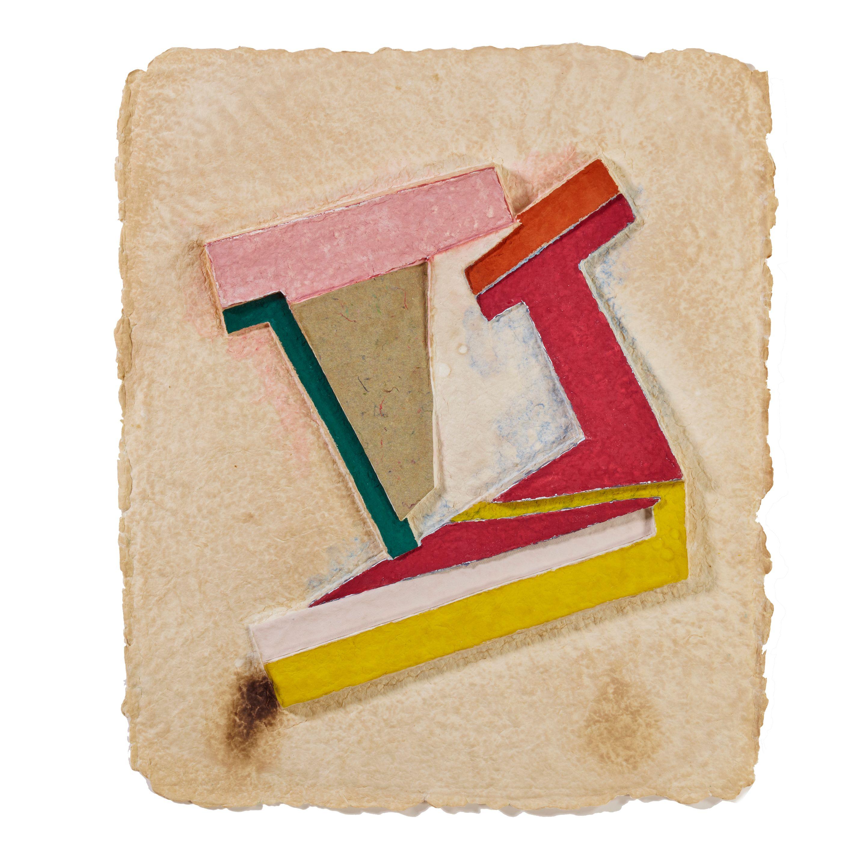 Frank Stella - Olyka (III), from Paper Relief Project