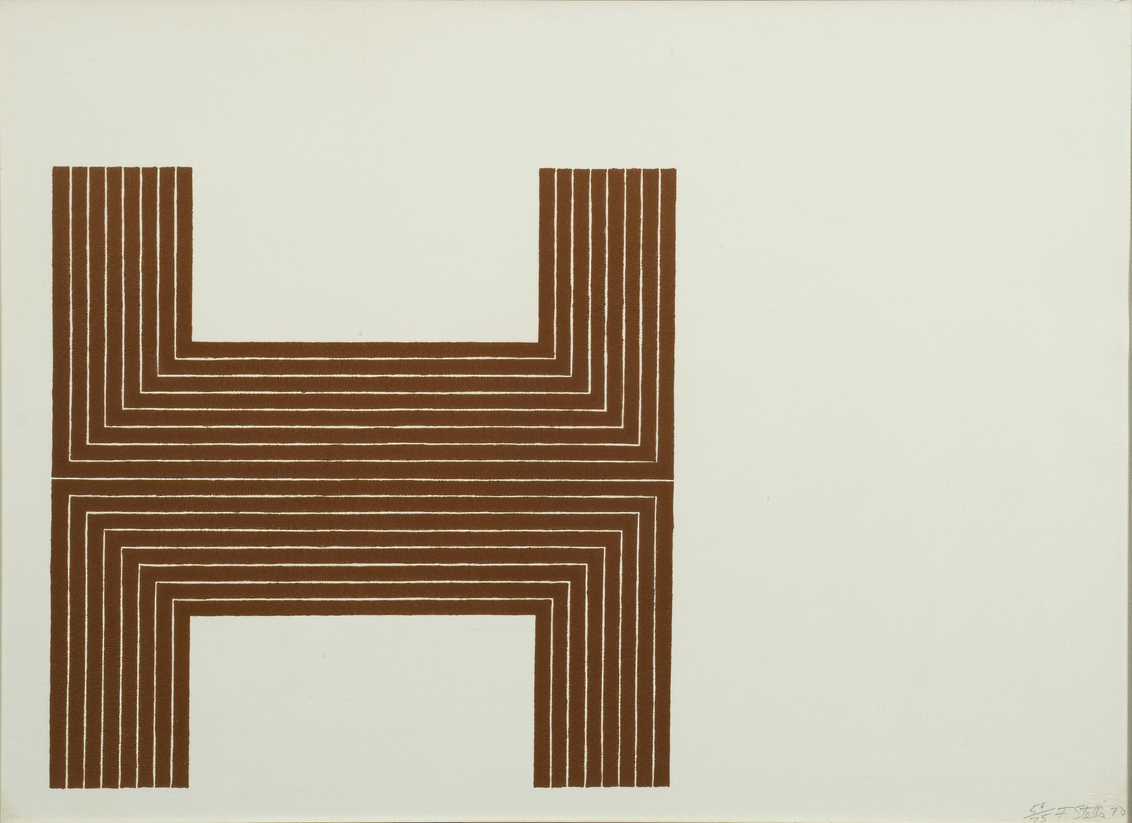 Frank Stella - Pagosa Springs from Copper Series, 1970