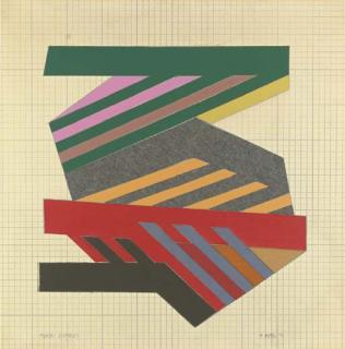 Frank Stella - Piaski (Sketch)