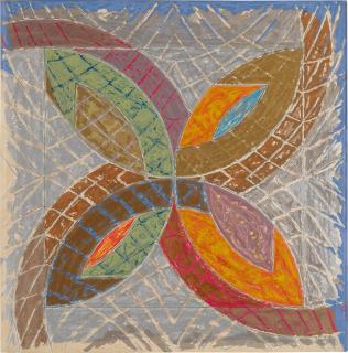 Frank Stella - Polar Co-Ordinates Variant Ia (See A. 119)