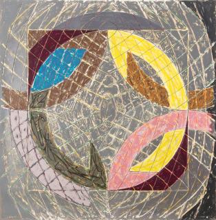 Frank Stella - Polar Co-ordinates VIII, from Polar Co-ordinates for Ronnie Peterson