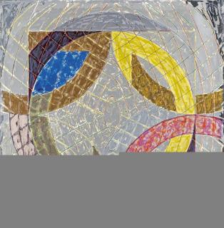 Frank Stella - Polar Co-ordinates VIII