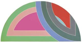 Frank Stella - Protractor Variation Xix