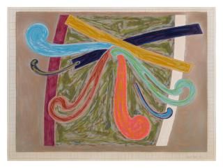 Frank Stella - Puerto Rican Blue Pigeon (A. 108)