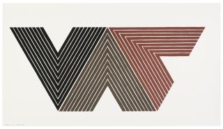 Frank Stella - Quathlamba I, from V Series