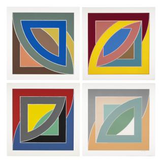 Frank Stella - River of Ponds I-IV