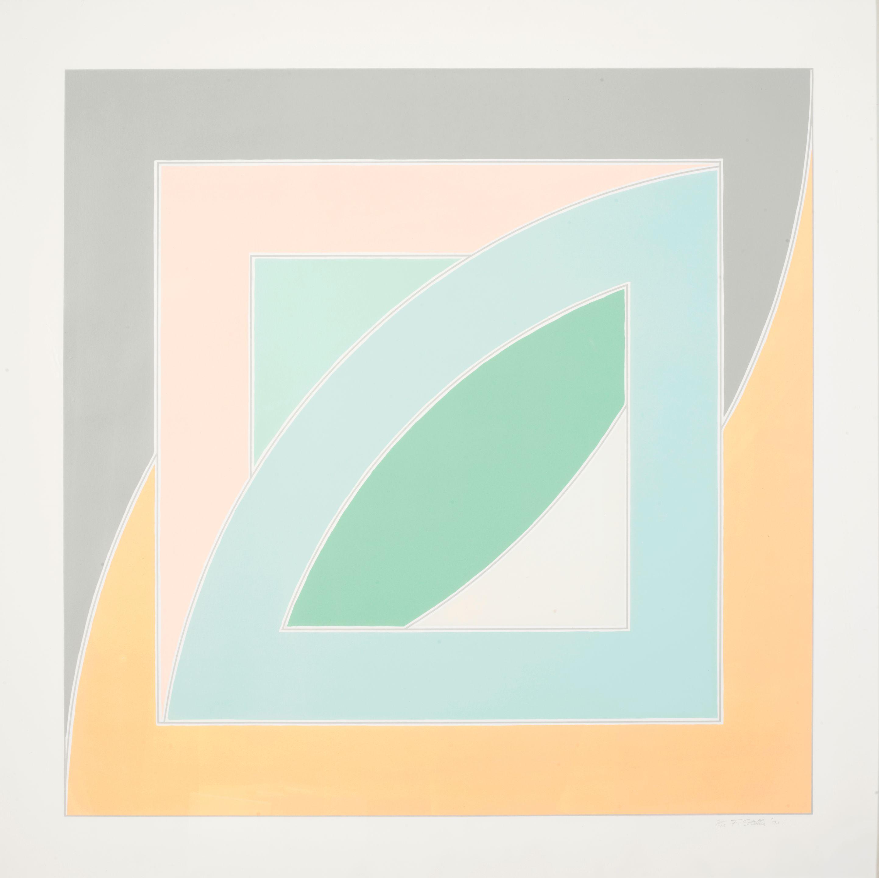 Frank Stella - River Ponds IV, from Newfoundland Series