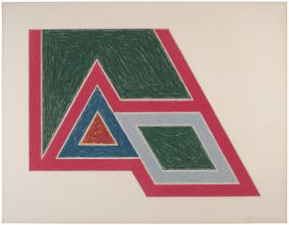 Frank Stella - Sanbornville, From Eccentric Polygons