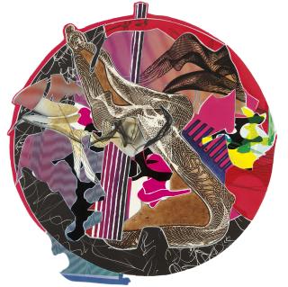 Frank Stella - Sanor, from Imaginary Places II
