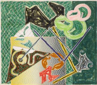 Frank Stella - Shards V (Axsom 148)